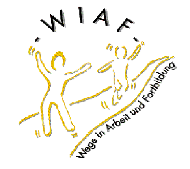 Logo WIAF – Wege in Arbeit und Fortbildung